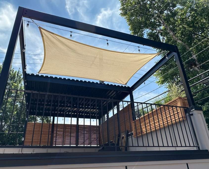 pergola with shade chicago il