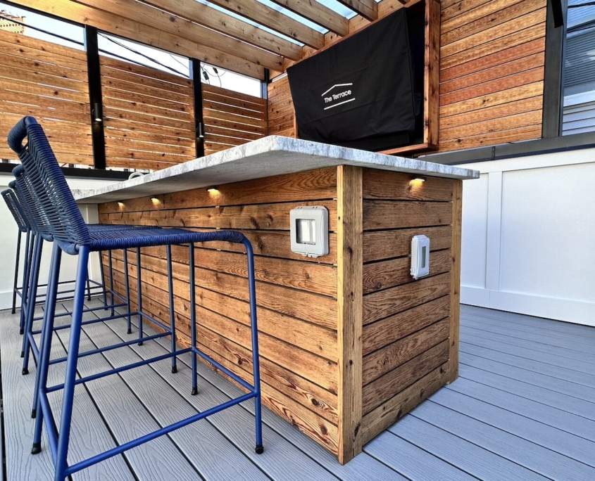 Outdoor Kitchen Lighting Lake View Chicago